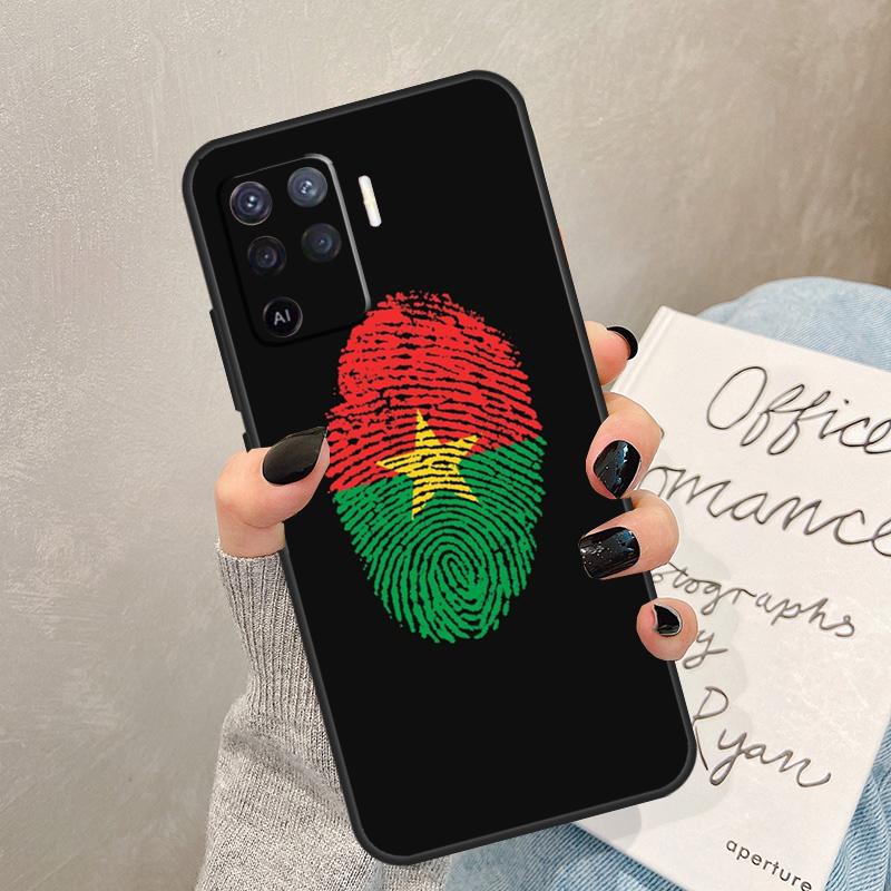 Burkina Faso Flagge Hülle Für Oppo A78 A98 A18 A38 A58 A60 A80 A40 A77 A57 A17 A74 A54 A94 A96 A76 A16 A15 A5 Pro