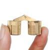 1pc Brass Hinges Furniture Hinges 8-18mm Cylindrical  Cabinet Invisible Door Hinges for Hardware Gift Box New