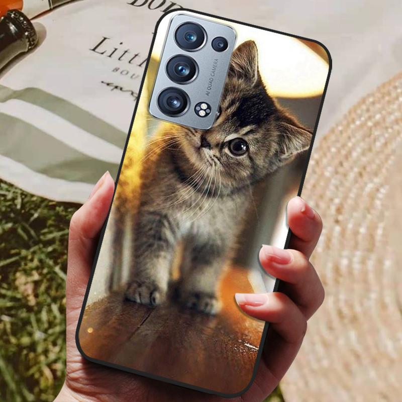Für Oppo Reno 6 Pro 5G CPH2247 Hülle Silikon Rückseite Handyhülle Für Oppo Reno 6 Pro 5G CPH2249 Hüllen Reno6 Pro Weiche Stoßstange