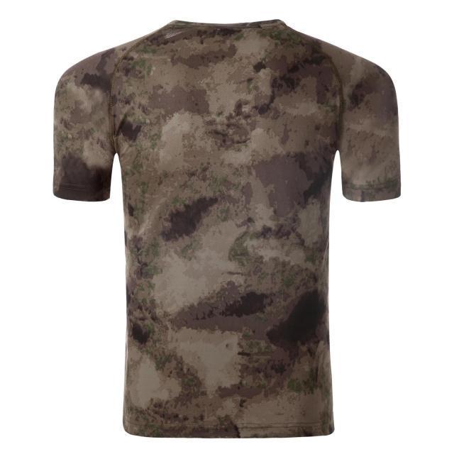 Men's Korean Style Camouflage Short Sleeve T-shirt, Special Forces Slim Fit Military Summer Tee, Trendy.