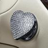 Stop Button Cover Sparkling Push Start Button Cover Protector for Car Engine Stop Switch Universal Easy Installation Automotive