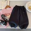 Baby Children's Casual Pants 1-11Y Spring Teens Girl Boys Solid Color Trousers Girls Loose Outdoor Sweatpants Sports Pants