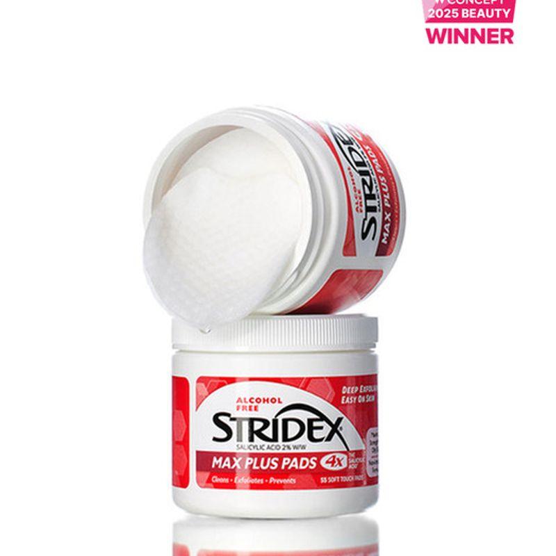 STRIDEX [Total 110 sheets] Stridex Max Plus 55 sheets + 55 sheets Stridex Max Plus 55 sheets + 55 sheets