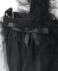 Maison De FLEUR Tulle Frill 2-Way Tote Bag, Black, Size F, 08000717600