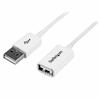 Startech-USB Cable Startech USBEXTPAA1MW White