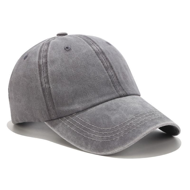 Unisex Washed Cotton Duckbill Hat: Sun Protection & Custom Logo for Team Building & Tourism.