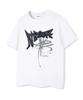 Neseupaseutyudio Blue Artwork Oversized Short Sleeve T-Shirt 4 Colors [Nsse_1005]