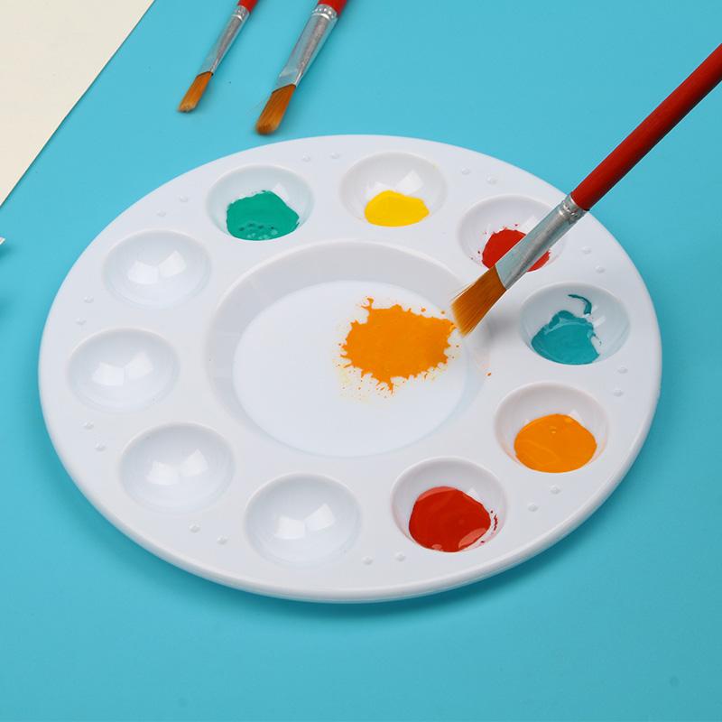 1pc Color Palette Pigment Tray Children Drawing Toys Office Educational Supplies For Art Students Beginner Easy To Clean TMZ