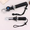 1Pc Fishing Gripper Portable Stainless Steel Fish Lip Controller Handle Grab Fishing Tackle Plier Holder With Weight Scale