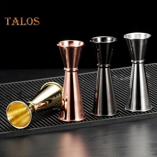 Odměrka na koktejly z nerezové oceli o objemu 1/2 oz, barmanská odměrka na koktejly, dvouhlavý design, odolný odměrka pro barmany