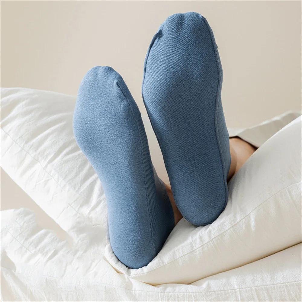 3 Pairs Breathable Mesh Hole No Show Socks Men Ice Silk Sock Slippers Summer Spring Invisible Silicone Non-slip Ankle Boat Socks