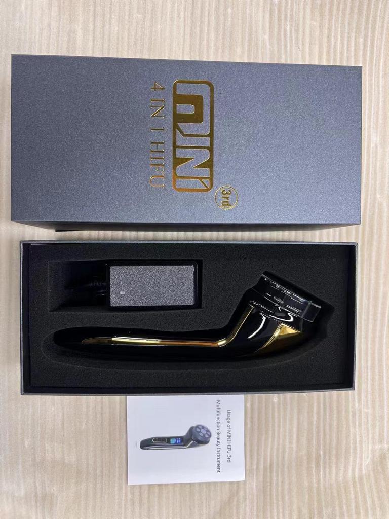 MINI 3rd Gen HIFU Ultrasound Beauty Device with EMS Microcurrent Pulse for Home Use