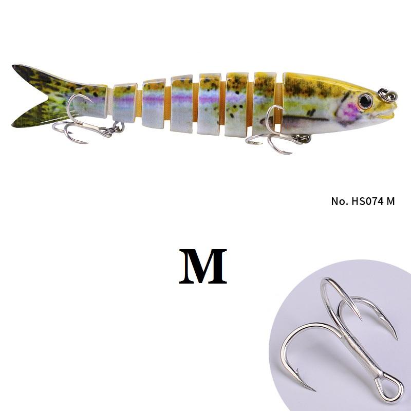 New Lure Multi Section Bait 19g Lure Plastic Bait Multi Section Fish Hard Bait