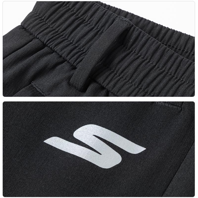 Skechers High-Quality Woven Drawstring Loose Fit Joggers Outdoor Sports Pants Unisex bottoms P225U138-002K