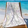 Anime C-Chobits Cute Chii Towel Sports Quick Dry Travel Camping Gear Sandproof Soft Light Large Beach Towel