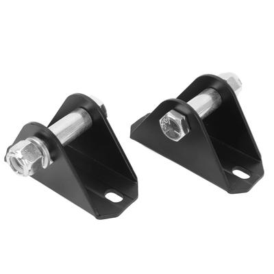2PCS Rear Upper Shock Bar Pin Eliminators Kit High Strength Iron Noise Reduction for Unlimited LJ Cherokee XJ