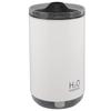 Scent Diffuser White Gradient Light Simulated Flame USB Charging 250ml Aroma Humidifier for Home Traveling Office