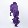 Anime Cosplay Wig, Asahina Mafuyu Purple Ponytail High-Temperature Fiber Synthetic Hairpiece