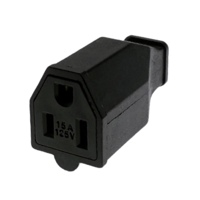 

Highly Temperature Resistant 15A125V Straight Blade Plug Socket Perfect for Home Appliance Use and Easy Maintenance
