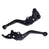 1 Pair Black Aluminium Brake Clutch Levers Adjust Short fit for Royal Enfield Scram 411 Bullet 350 Classic 350CC Himalayan 400