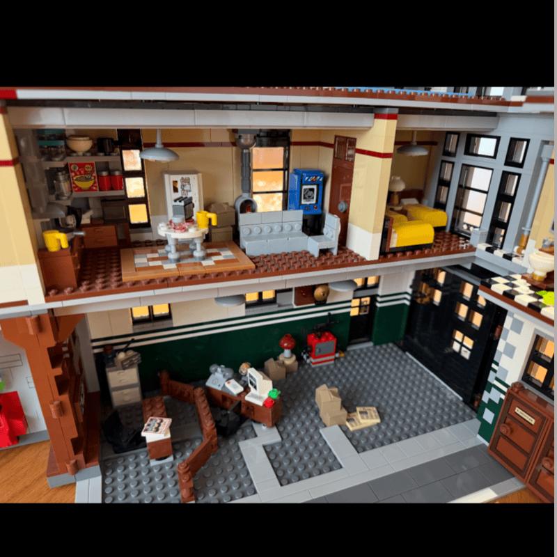 Ghostbusters Firehouse Headquarters 4634PCS Building Blocks Bricks With Figures Kit 75827 Creative Toys Christmas Birthday Gift
