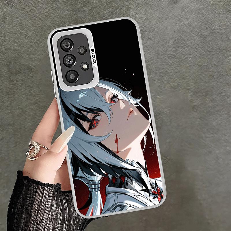 Genshin Impact Arlecchino Soft Phone Case for Samsung A17 A16 A15 A14 A13 A57 A56 A55 A54 A53 A37 A36 A35 A34 A33 A26 A25 A24 A2