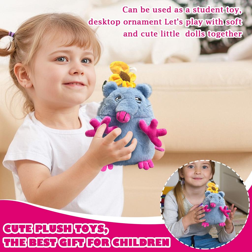 Cute Mouse Cartoon Plush Toy, Soft Toy Pillows,Cute Birthday Gift For Friends And Kids,Home Decoration