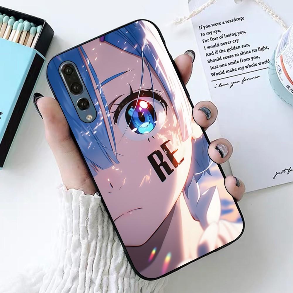 

Японский аниме-чехол Re Z-zeroES для Huawei P 8 9 10 20 30 40 50 Pro Lite Psmart Honor 10 Lite 70 Mate 20lite Huawei P20