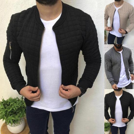 round collar jacket mens
