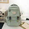 Nylon Durable Student Backpack With Interior Laptop Pocket For Commutes Daily