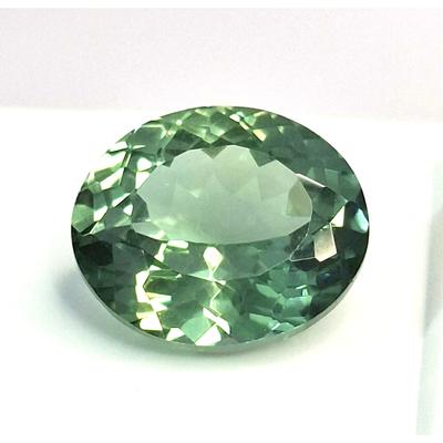 Green Sapphire Natural 9-11 Ct Oval Cut Fabulous Certified Loose Gemstone