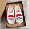 Christmas Grinch Cotton Slippers for Men & Women - Cozy Winter Furry Footwear