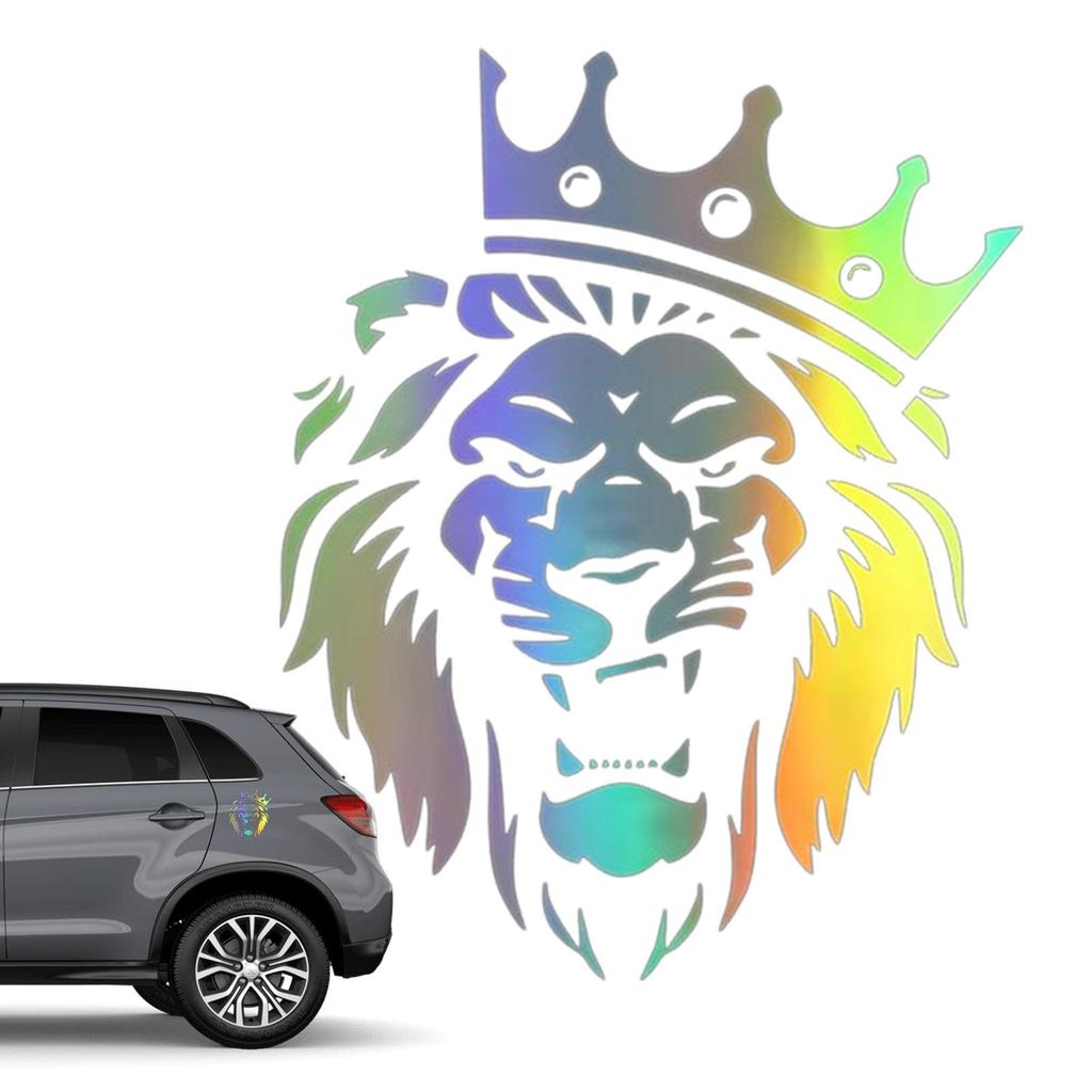 Lion Car Sticker, Lion Bumper Sticker | Car Decoration Stickers, Lion King Animals, Car