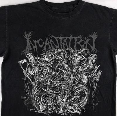 Incantation XXV 2016 Band Gift For Fan T-shirt Cotton Tee All Size S To 5XL