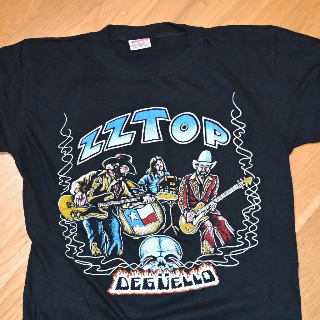 1980 ZZ-TOP vintage Rare! Texas Concert Tour 70's rock band tee original t-shirt (S/M) Small Medium tee tshirt 1970's Texas ZZTOP GiFT