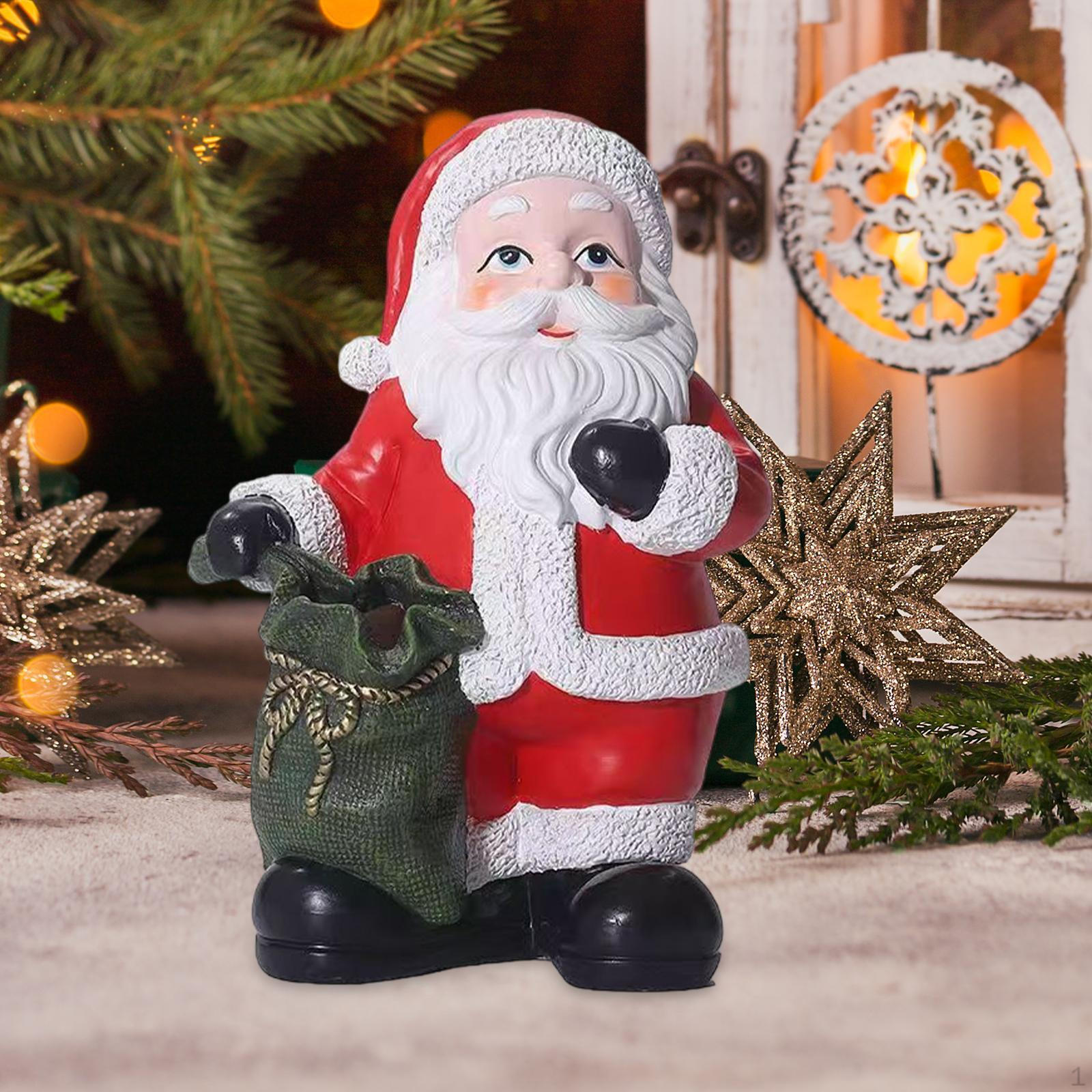 

Рождественское украшение, скульптура Санта-Клауса для украшения стола Hold a Bag