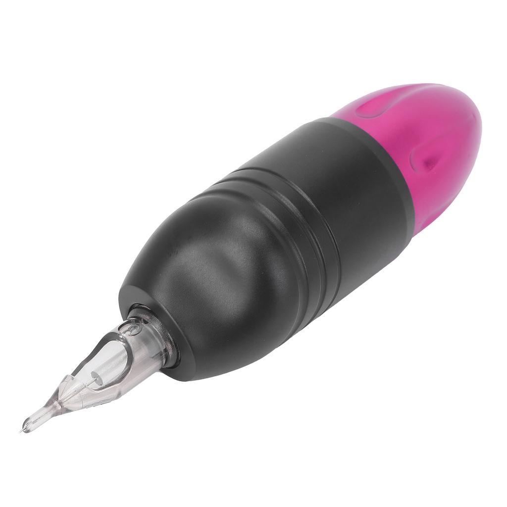 Tattoo Pen Machine Aluminum Alloy Adjustable Tattoo Makeup Gun Kit for Tattoo ArtistsRose Red