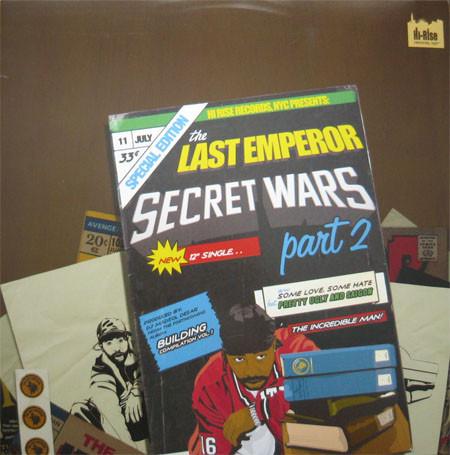 

12inch Record LAST EMPEROR Secret Wars Part 2 Some Love Som HRR12 HiRise Records 2003 US Rap HipHopRB Used