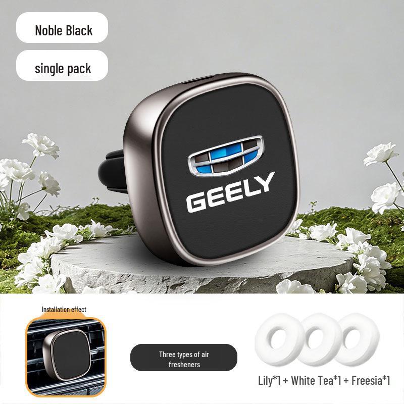 Car Air Freshener Vent Diffuser for Geely Models: Xingrui, Dihao, Boyue L, Xingyue L, Binyue