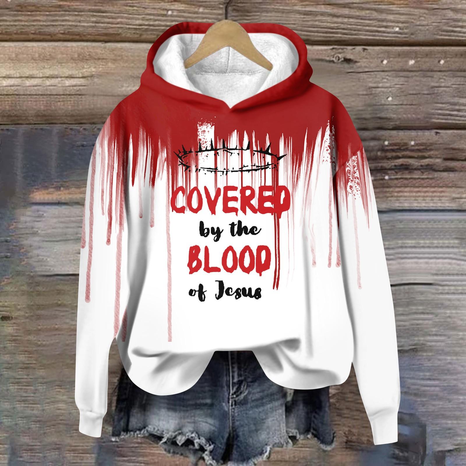 

Женские повседневные модные худи с длинным рукавом и круглым вырезом, с принтом семьи индейки цвета вина L красный