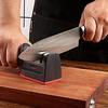 1pc Portable Knife Sharpener, Three Stage Knife Sharpener