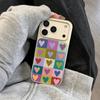 Love Plated Water-based Gel Phone Case for iPhone 17 16 15 14 13 12 11 Pro/Max/Plus Fall Proof Shock Proof Back Cover