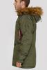 Alpha Industries Man Explorer Winter Jacket Dark Green