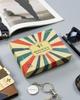 Large retro wallet with two coin pockets - Rovicky