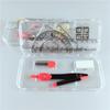 7pcs/set Simple Solid Geometry Protractor Drawing School Eraser Compasses Collection Math Eraser Ruler for Students School Stationery