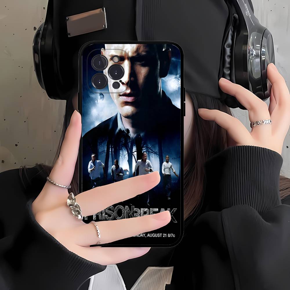Film P-Prison Breaks Telefoonhoesje Voor IPhone 16 15 14 11 12 13 Mini Pro XS Max Cover 6 7 8 Plus X Funda Shell