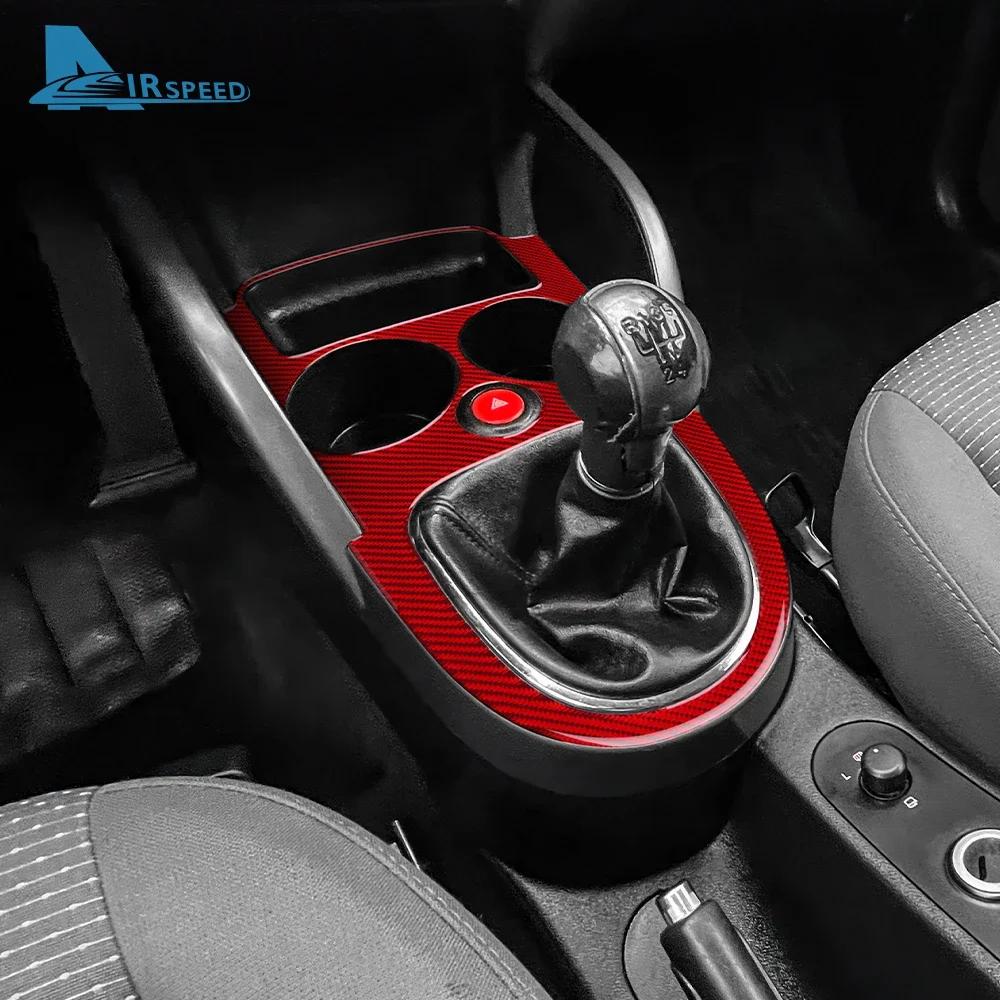 For Seat Altea 2004-2009 2010 2011 2012 2013 2014 2015 2016 Real Soft Carbon Fiber Sticker LHD RHD Car Gear Shift Frame Panel