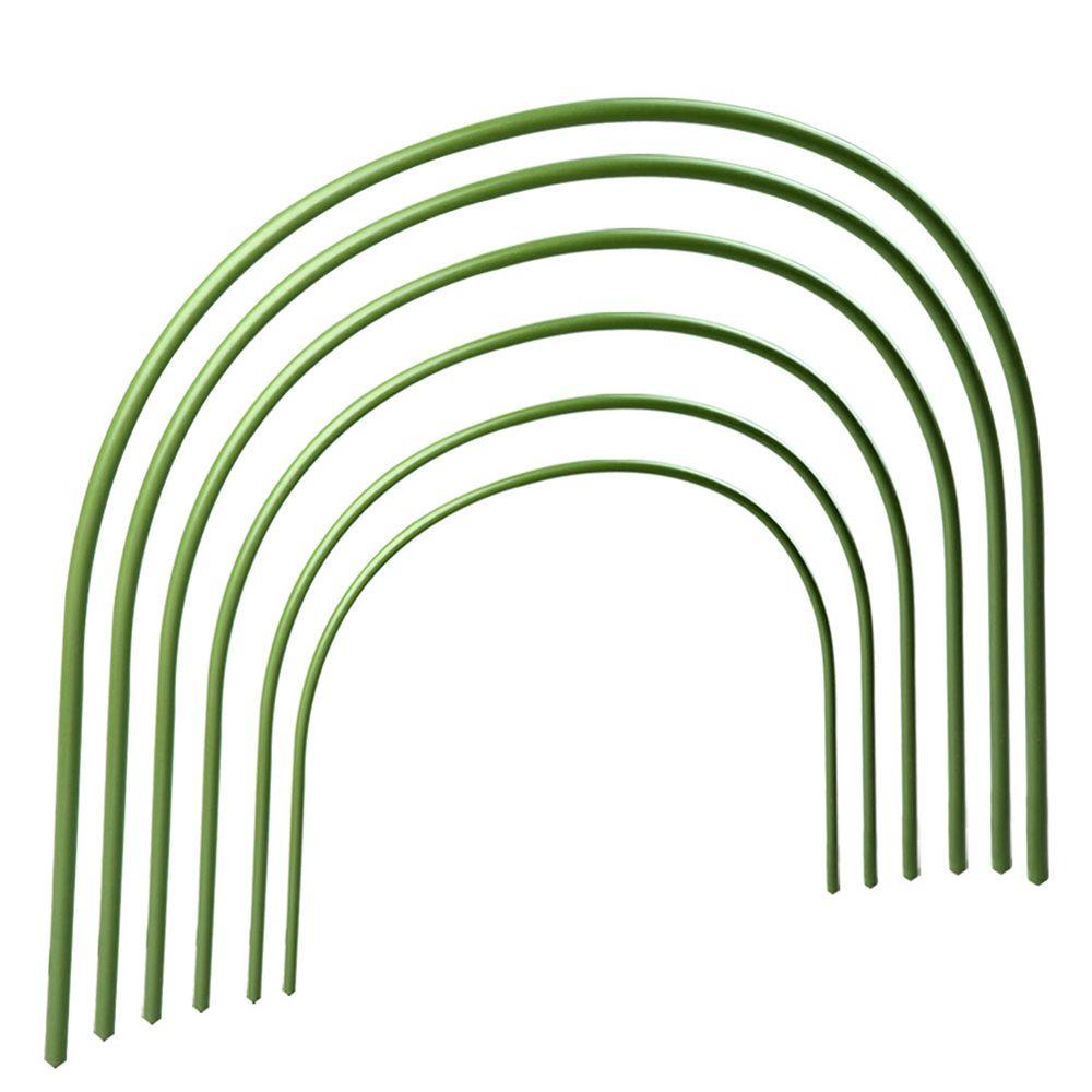 Steel Arch Shape Farm Grow Holder Frame Plant Hoop Tunnel Hoop Plant Support Garden Tool