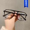 Retro Fashion Women Anti-blue Light Glasses Men Women Transparent Computer Glasses Frame Eyeglass Square Eyeglasse