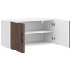 Wall Cabinet LUCCA Brown Oak 80 X 31 X 40 Cm Particleboard